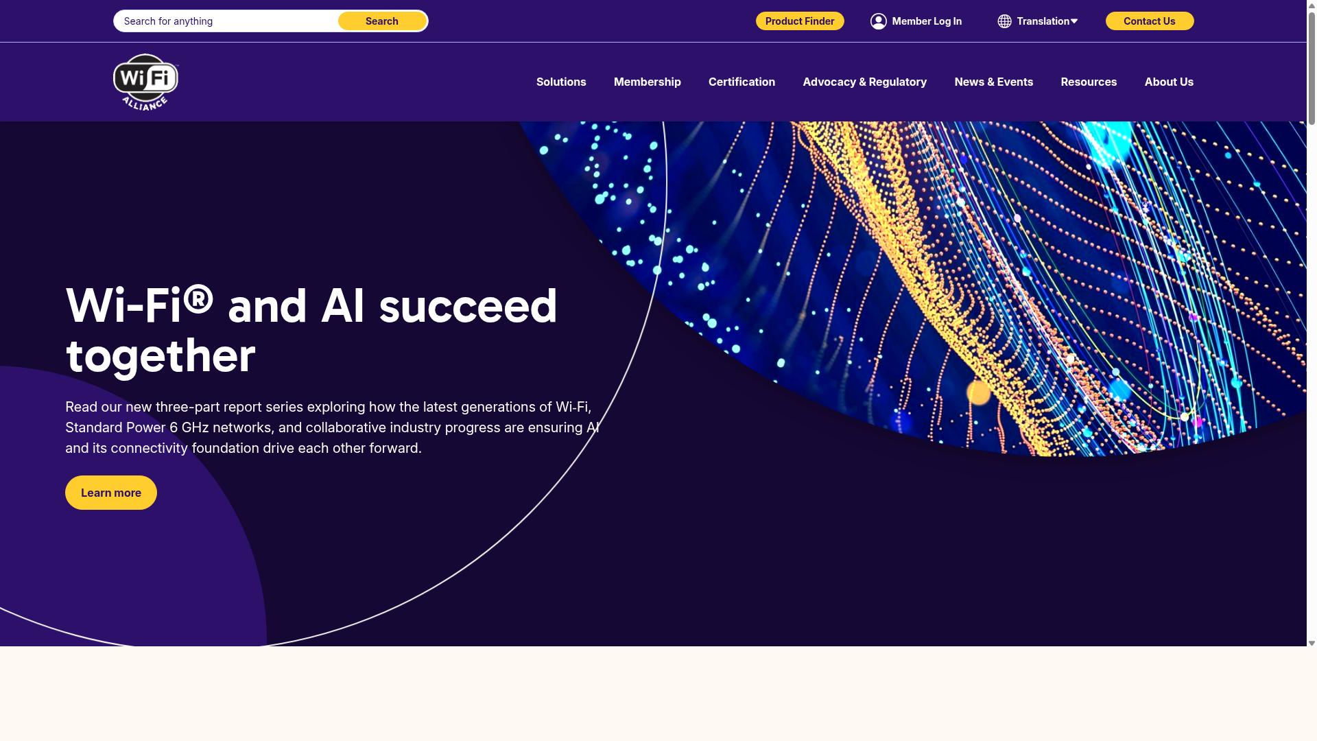 Wi-Fi website